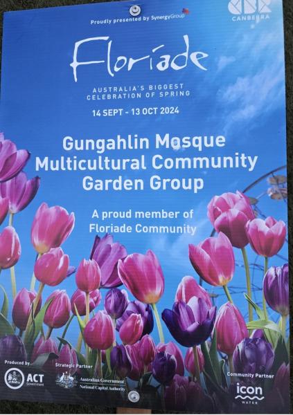 Gunghalin Mosque was the proud partner of Floriade Community 2024